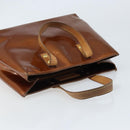 LOUIS VUITTON Monogram Vernis Reade PM Hand Bag Bronze M91146 LV Auth ep13394-6