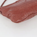 Miu Miu Shoulder Bag Leather Pink Gold Auth ep13395-16