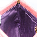 Miu Miu Shoulder Bag Leather Pink Gold Auth ep13395-19