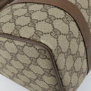 GUCCI GG Supreme Web Sherry Line Tasche PVC Beige Gold 39 02 006 Auth ep13397-11