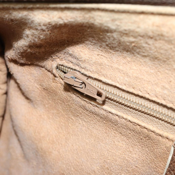 GUCCI GG Supreme Web Sherry Line Tasche PVC Beige Gold 39 02 006 Auth ep13397
