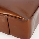 LOUIS VUITTON Monogram Vernis Columbus Tote Bag Bronze M91134 LV Auth ep13407-14