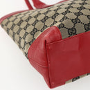 GUCCI GG Canvas Tote Bag Navy 002 1119 Auth ep13408-15