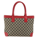 GUCCI GG Canvas Tote Bag Navy 002 1119 Auth ep13408-13