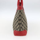 GUCCI GG Canvas Tote Bag Navy 002 1119 Auth ep13408-3