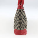 GUCCI GG Canvas Tote Bag Navy 002 1119 Auth ep13408-4