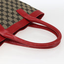 GUCCI GG Canvas Tote Bag Navy 002 1119 Auth ep13408-7