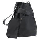 LOUIS VUITTON Epi Sac Depaule GM Shoulder Bag Black M80155 LV Auth ep13409-1