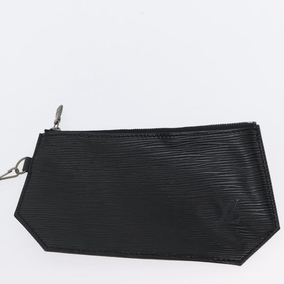 LOUIS VUITTON Epi Sac Depaule GM Shoulder Bag Black M80155 LV Auth ep13409