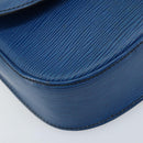 LOUIS VUITTON Epi Saint Cloud GM Shoulder Bag Toledo Blue M52195 LV Auth ep13420-15