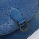 LOUIS VUITTON Epi Saint Cloud GM Shoulder Bag Toledo Blue M52195 LV Auth ep13420-18
