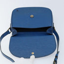 LOUIS VUITTON Epi Saint Cloud GM Shoulder Bag Toledo Blue M52195 LV Auth ep13420-19
