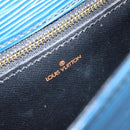LOUIS VUITTON Epi Saint Cloud GM Shoulder Bag Toledo Blue M52195 LV Auth ep13420-21