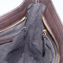 BURBERRY Nova Check Shoulder Bag PVC Beige Gold Auth ep13421V-18