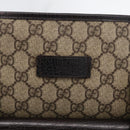 GUCCI GG Supreme Tote Bag PVC Beige Silver 108832 Auth ep13423-15