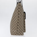 GUCCI GG Supreme Tote Bag PVC Beige Silver 108832 Auth ep13423-5