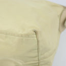 PRADA Shoulder Bag Nylon Ivory Silver Auth ep13428-14