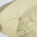 PRADA Shoulder Bag Nylon Ivory Silver Auth ep13428-9