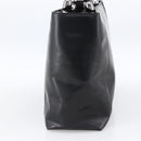 Christian Dior Maris Pearl Tote Bag Patent leather Black Silver Auth ep13429-5
