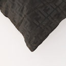 FENDI Zucca Canvas Shoulder Bag Black Gold Auth ep13431-14