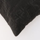 FENDI Zucca Canvas Shoulder Bag Black Gold Auth ep13431-16