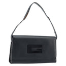 GUCCI Shoulder Bag Leather Black 001 3063 Auth ep13432-1