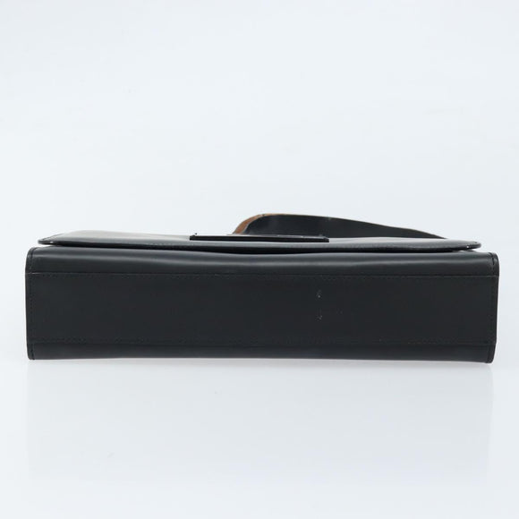 GUCCI Shoulder Bag Leather Black 001 3063 Auth ep13432