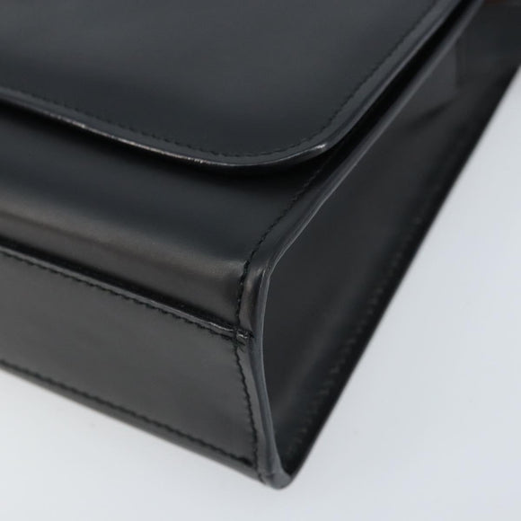 GUCCI Shoulder Bag Leather Black 001 3063 Auth ep13432