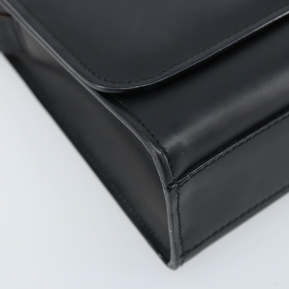 GUCCI Shoulder Bag Leather Black 001 3063 Auth ep13432