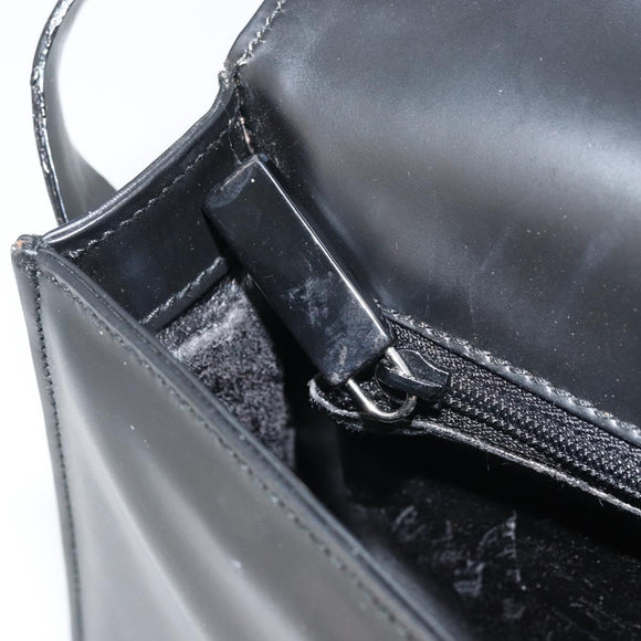 GUCCI Shoulder Bag Leather Black 001 3063 Auth ep13432