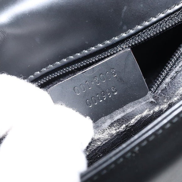 GUCCI Shoulder Bag Leather Black 001 3063 Auth ep13432