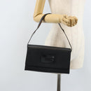 GUCCI Shoulder Bag Leather Black 001 3063 Auth ep13432-24