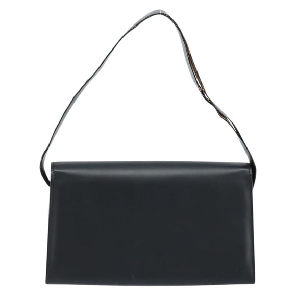 GUCCI Shoulder Bag Leather Black 001 3063 Auth ep13432