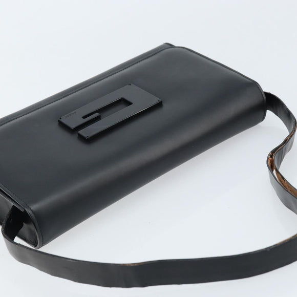 GUCCI Umhängetasche Leder Schwarz 001 3063 Auth ep13432