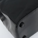 PRADA Shoulder Bag Nylon Black Silver Auth ep13436-14