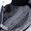 PRADA Shoulder Bag Nylon Black Silver Auth ep13436-10