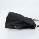 PRADA Shoulder Bag Nylon Black Silver Auth ep13436-3