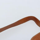 CELINE Macadam Canvas Shoulder Bag PVC Leather Brown Gold Auth ep13438-8