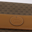 GUCCI Micro GG Supreme Shoulder Bag PVC Beige Gold 004 58 0264 Auth ep13447-15