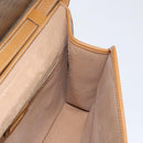 GUCCI Micro GG Supreme Shoulder Bag PVC Beige Gold 004 58 0264 Auth ep13447-19