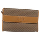 GUCCI Micro GG Supreme Shoulder Bag PVC Beige Gold 004 58 0264 Auth ep13447-2