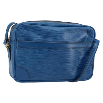 LOUIS VUITTON Epi Trocadero 27 Shoulder Bag Blue M52315 LV Auth ep13452