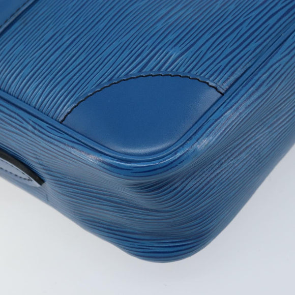 LOUIS VUITTON Epi Trocadero 27 Shoulder Bag Blue M52315 LV Auth ep13452
