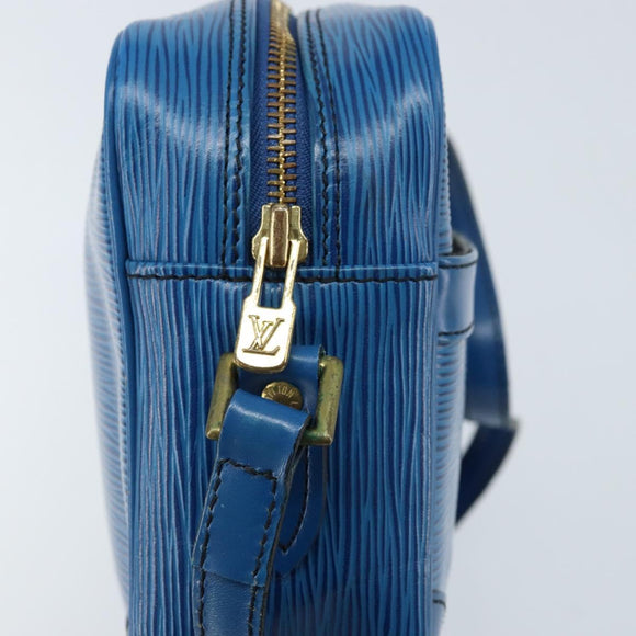 LOUIS VUITTON Epi Trocadero 27 Shoulder Bag Blue M52315 LV Auth ep13452