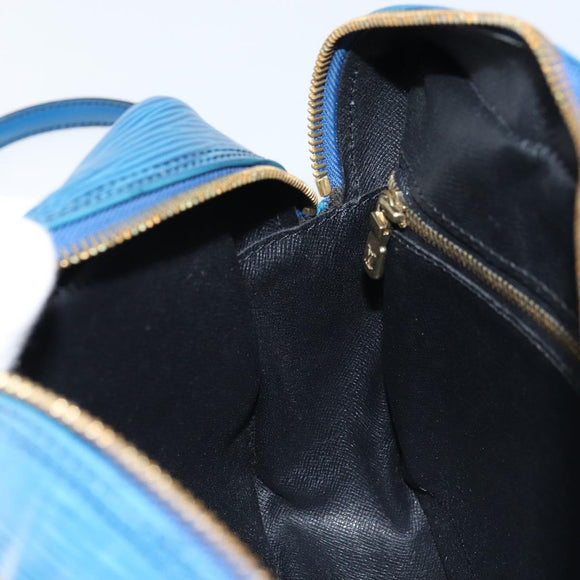 LOUIS VUITTON Epi Trocadero 27 Shoulder Bag Blue M52315 LV Auth ep13452