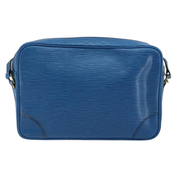 LOUIS VUITTON Epi Trocadero 27 Shoulder Bag Blue M52315 LV Auth ep13452