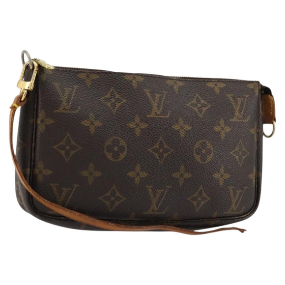 LOUIS VUITTON Monogram Pochette Accessoires Pouch M51980 LV Auth ep13455
