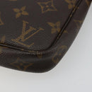 LOUIS VUITTON Monogram Pochette Accessoires Pouch M51980 LV Auth ep13455-11