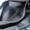 GUCCI GG Canvas Tote Bag Dark Brown Silver 28893 Auth ep13456-20