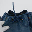 LOUIS VUITTON Epi Petit Noe Shoulder Bag Blue M44105 LV Auth ep13458-10